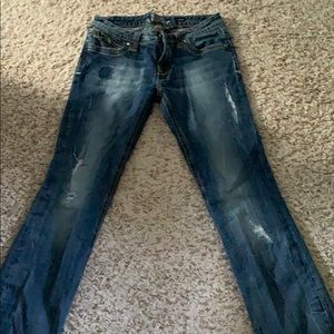 Express boot cut jeans